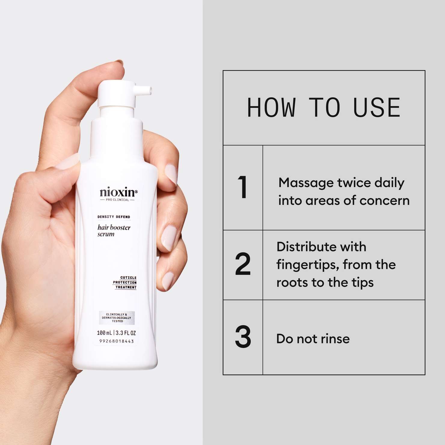Nioxin Hair Booster Serum - Sterkere og Sunnere Hår | Vita.no