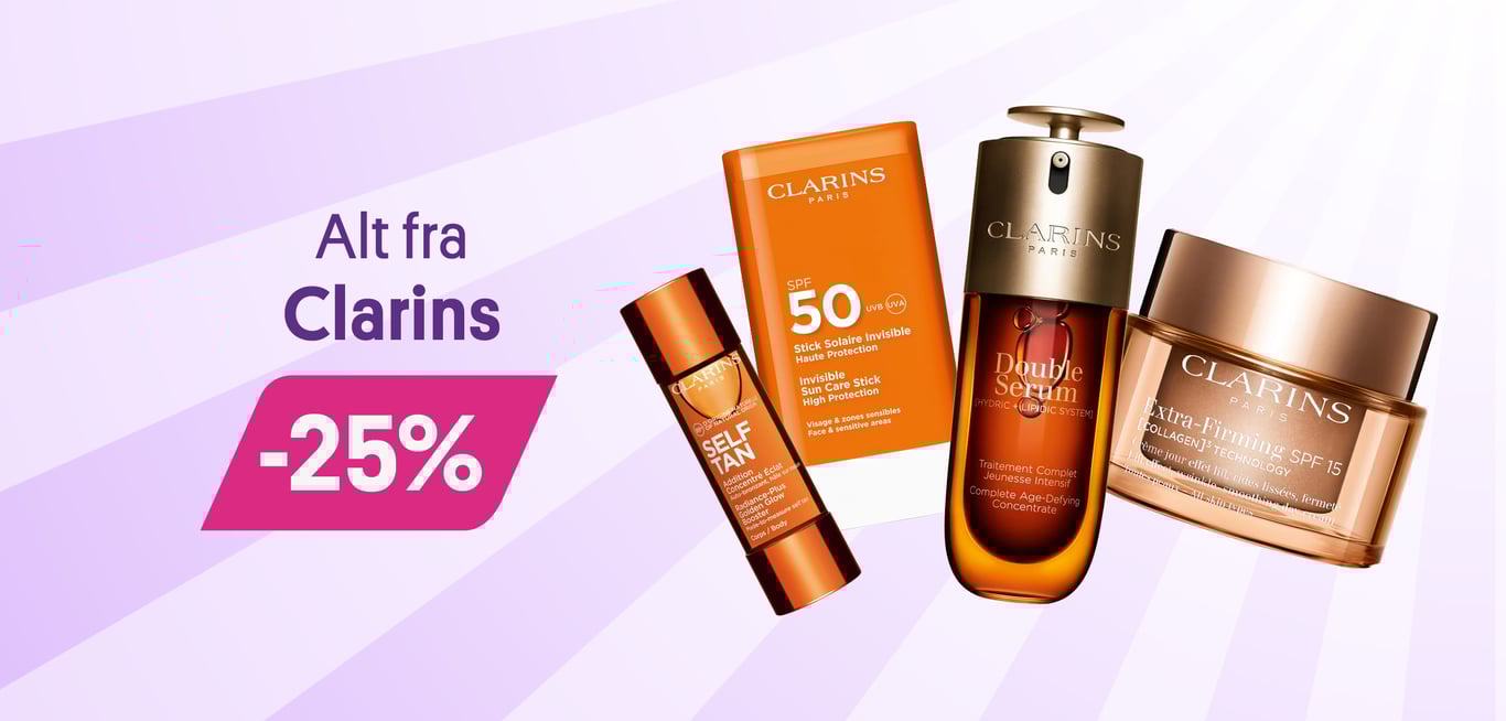 Alt fra Clarins 25%