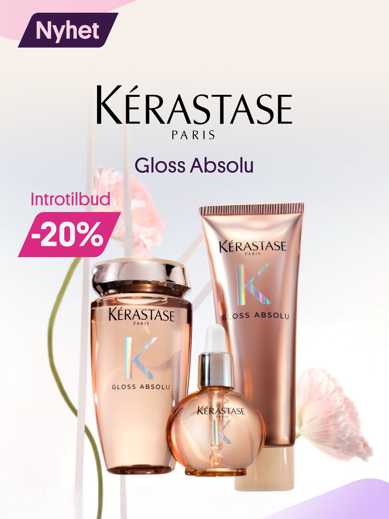 Kerastase Absolu Gloss introtilbud -20%