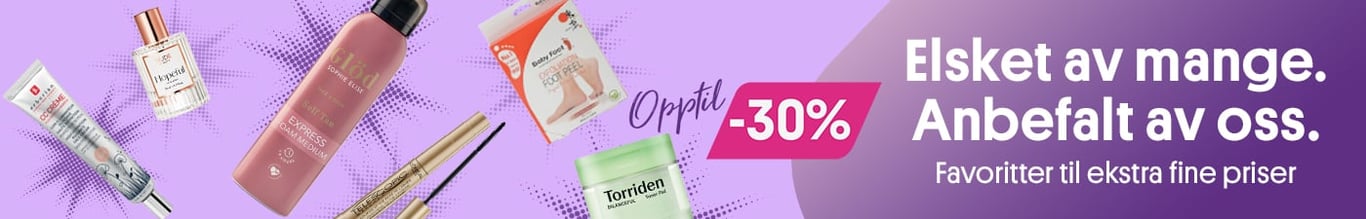 Elsket av mange. Anbefalt av oss. Favoritter til ekstra fine priser. 