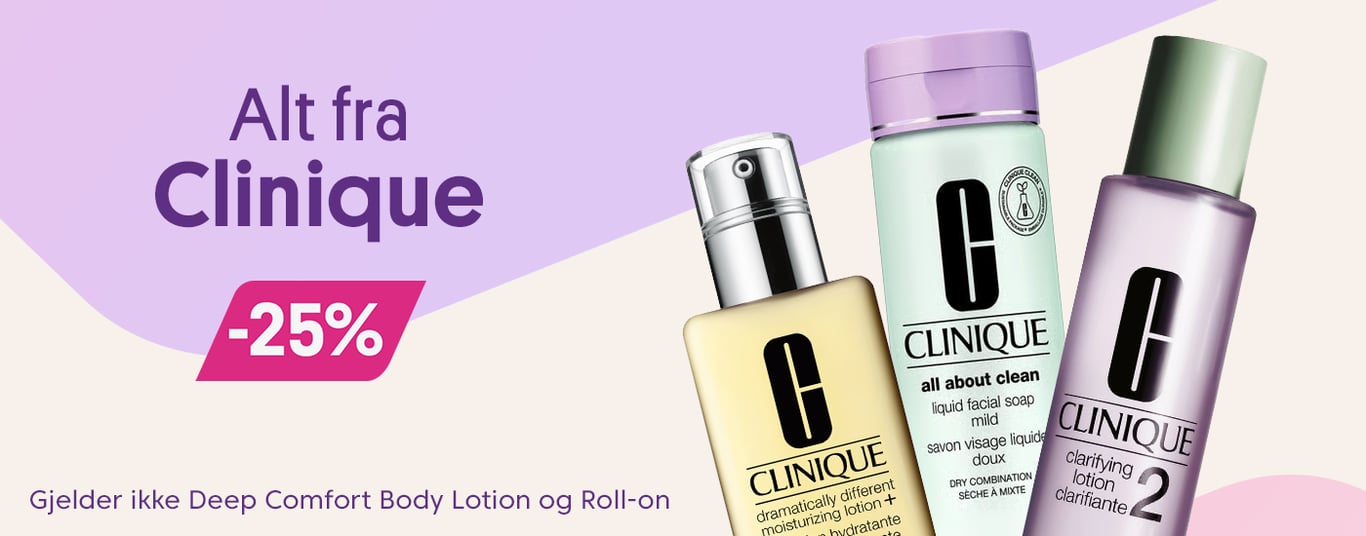 Alt fra Clinique 25%