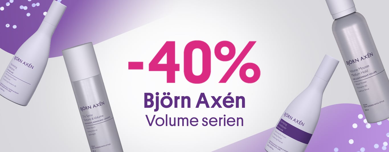 -40% på Volume serien fra Björn Axén