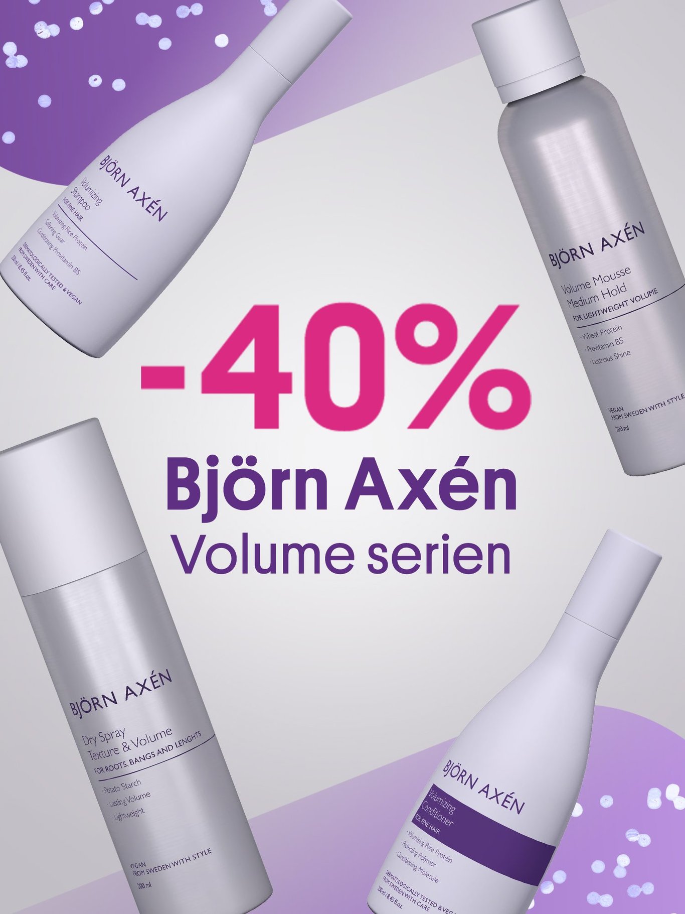 -40% på Volume serien fra Björn Axén