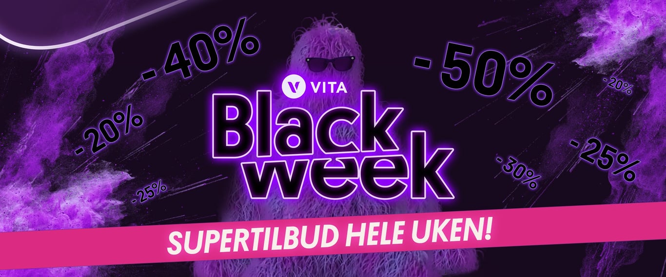 BLACK WEEK! Supertilbud hele uken 