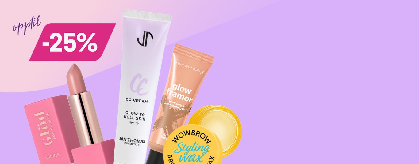 Makeupfavoritter opptil -25%