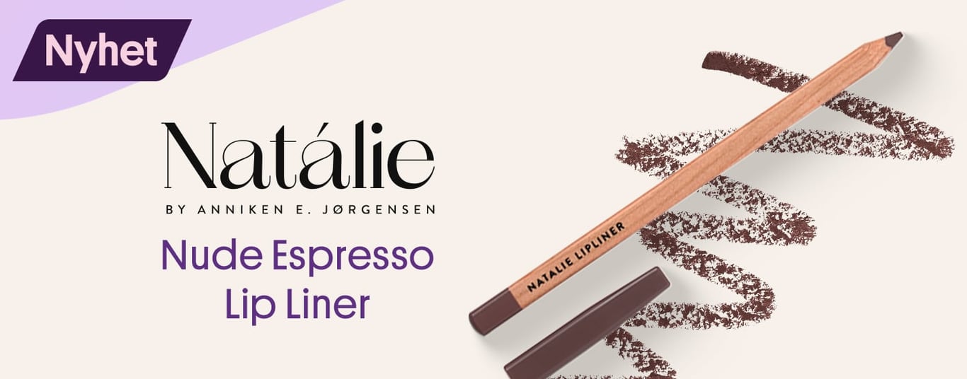 Nyhet; Lipliner fra natalie i fargen Espresso Nude