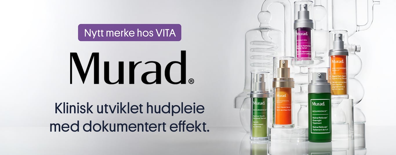 Nytt merke! Murad - klinisk utviklet hudpleie med dokumentert effekt