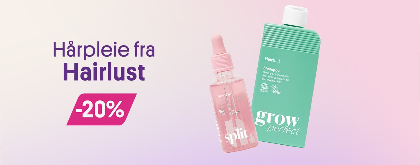 Hårpleie fra Hairlust -20%