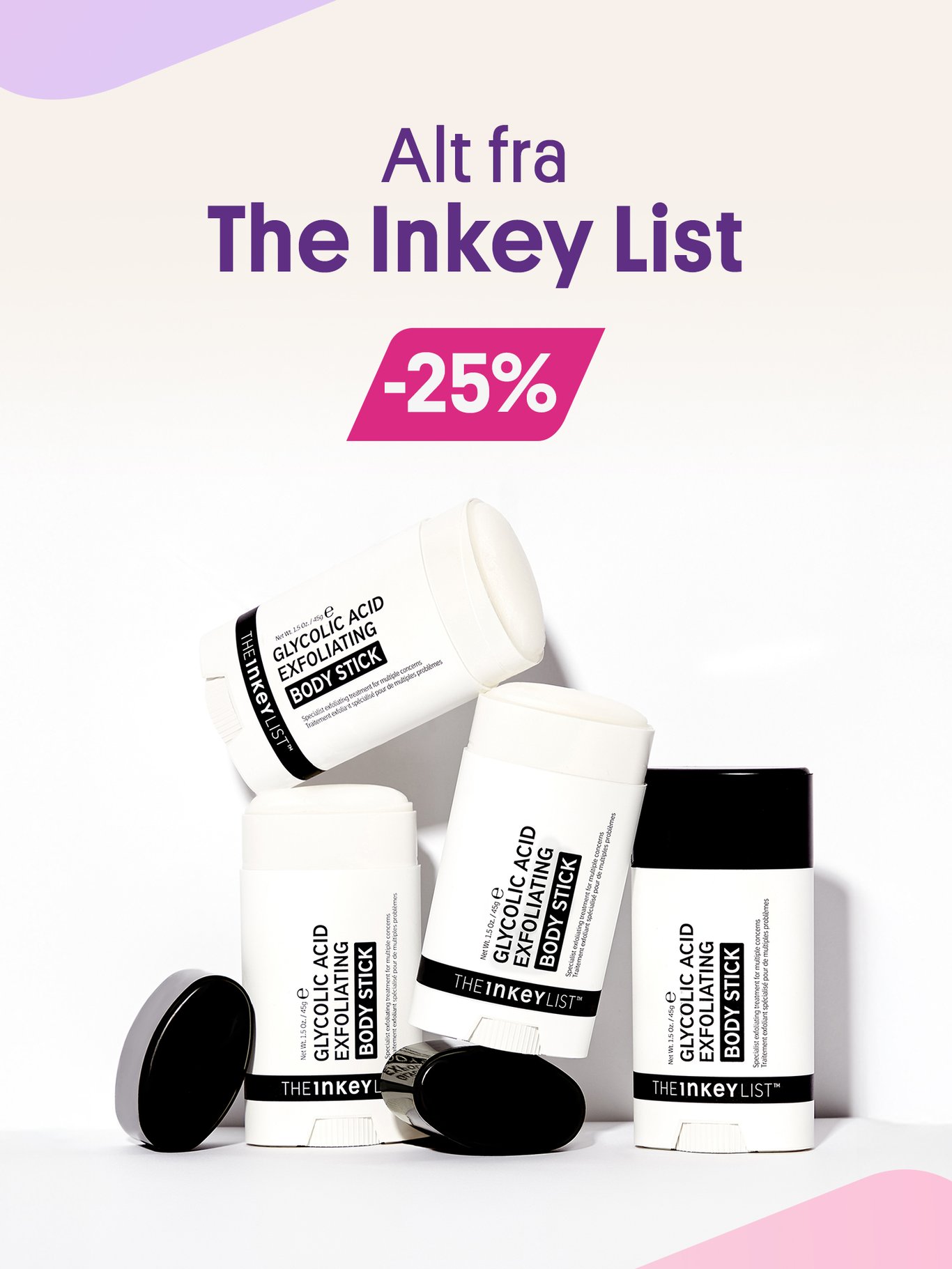 The Inkey List -25%