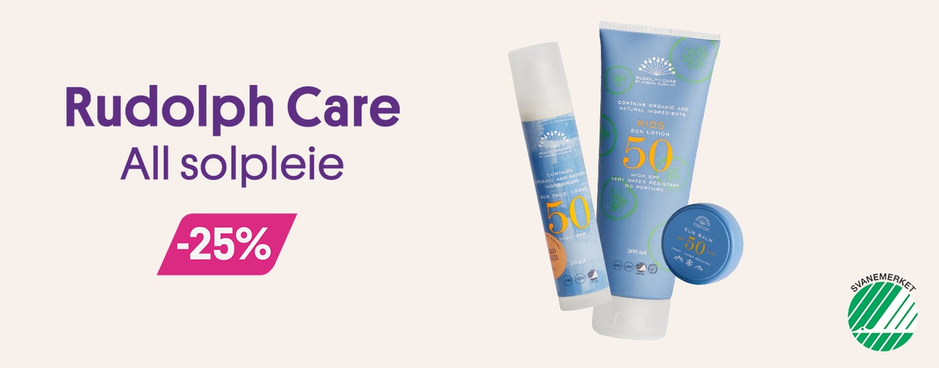 Rudolph care all solpleie -25%