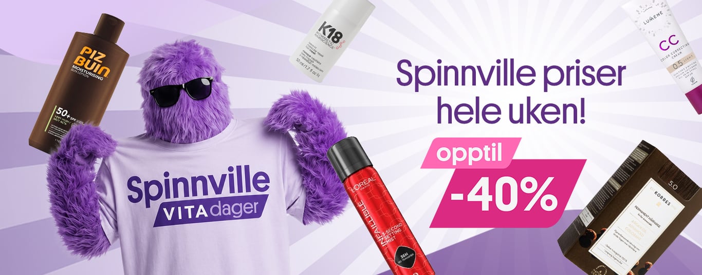 Spinville priser hele uken opptil -40% Spinnville VITA Dager