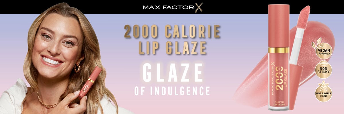 Nyhet! Max Factor Lip Glaze! Bilde av Marte Bratberg med nydelige glossy lepper.