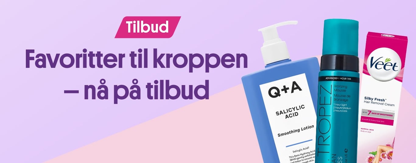 Favoritter til kroppen - nå på tilbud