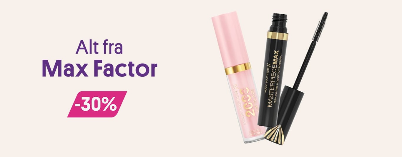 Alt fra Max Factor -30%