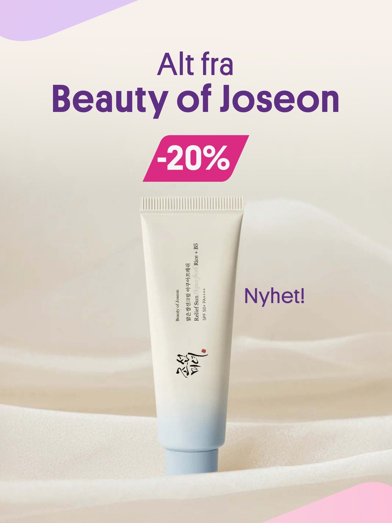 alt fra Beauty of Joseon -25%