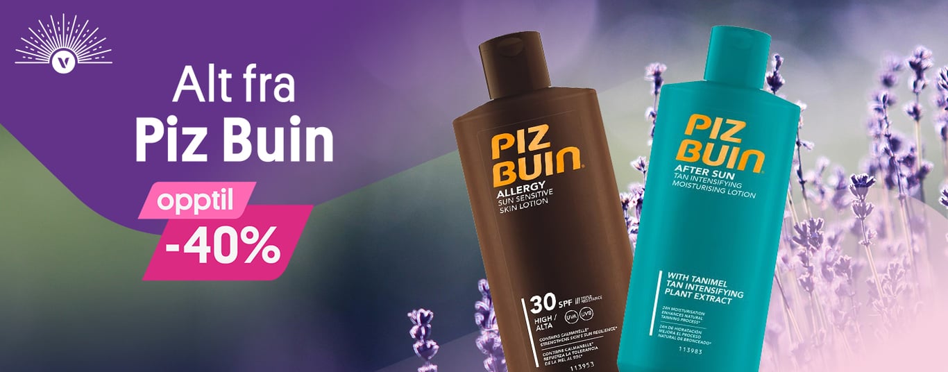 Alt fra Piz Buin opptil -40%