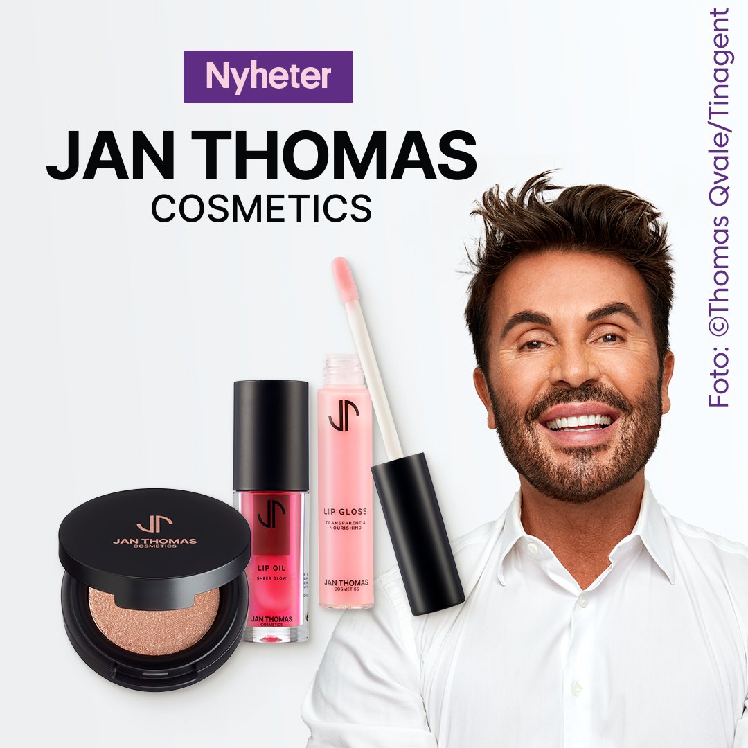 Nyheter fra Jan Thomas Cosmetics