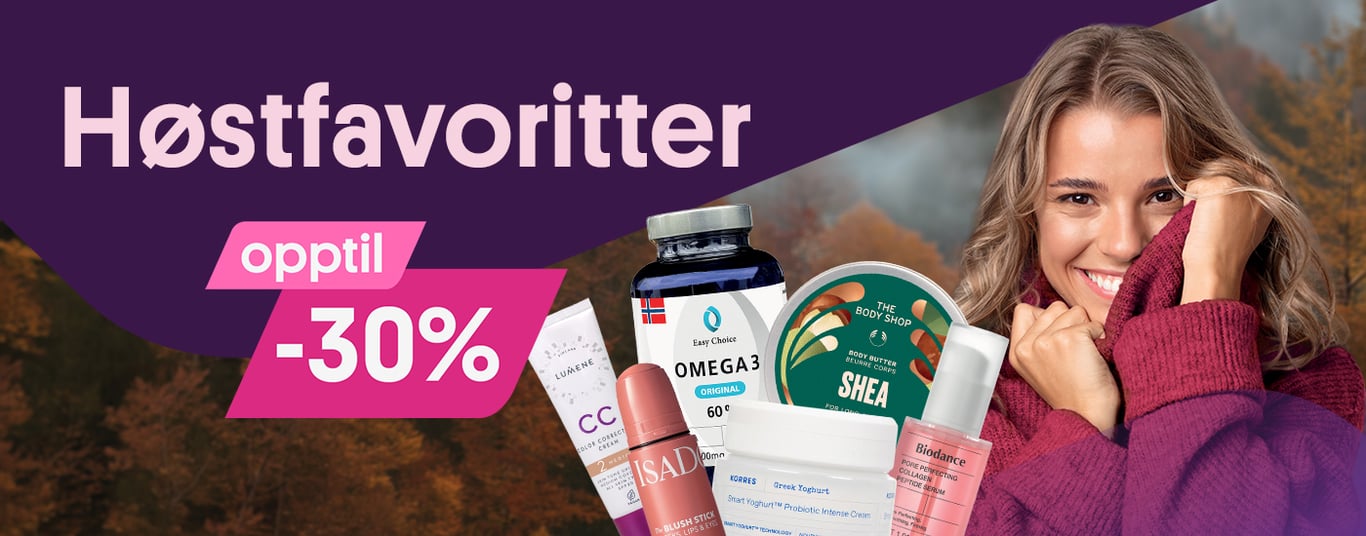 Høstfavoritter opptil -30%