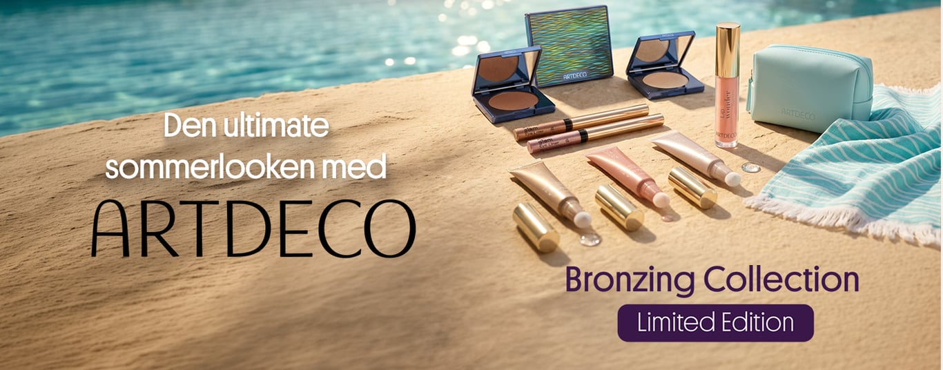 Den ultimate sommerlooken med ARTDECO Bronzing Collection Limited edition