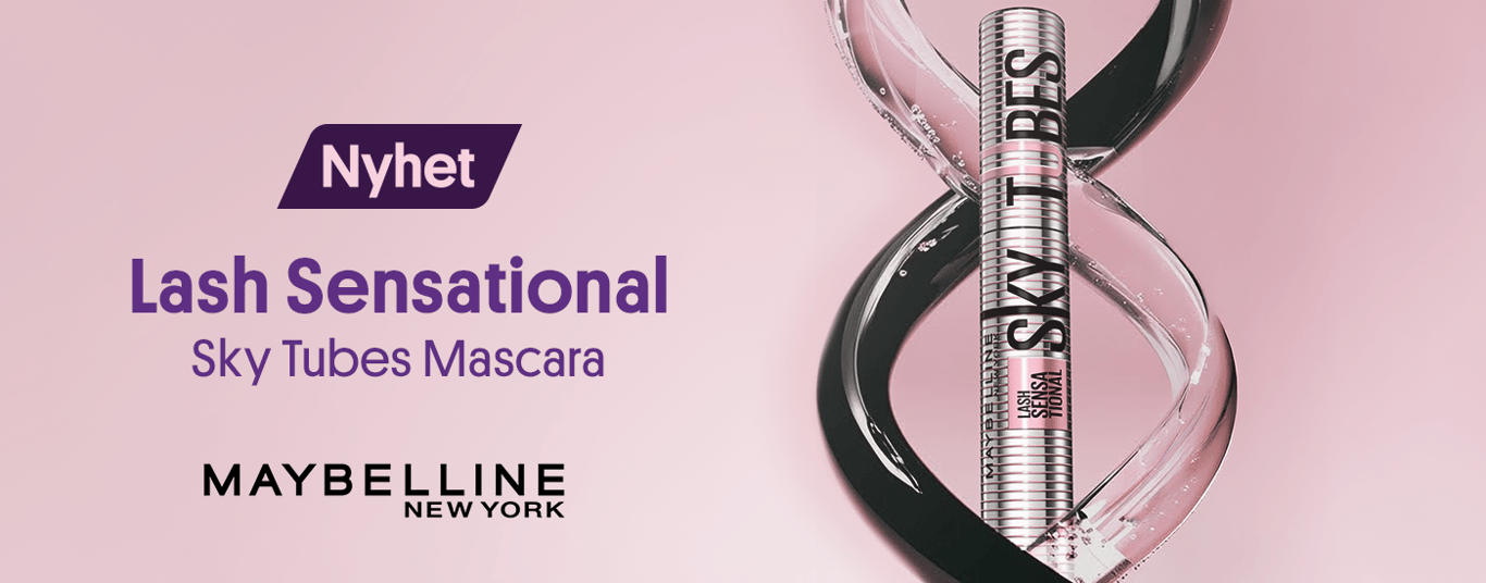 Nyhet! Maybelline Lash Sensational Sky Tubes Mascara 
