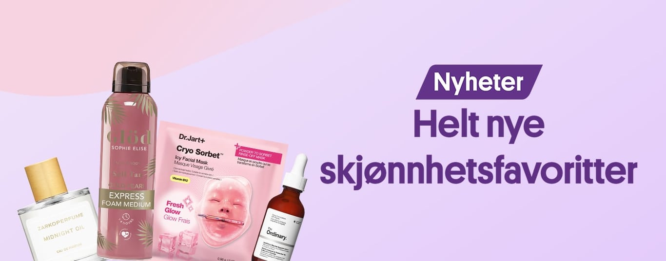 Nyheter Helt nye skjønnhetsfavoritter