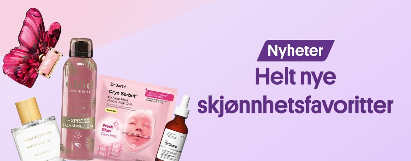 Nyheter Helt nye skjønnhetsfavoritter