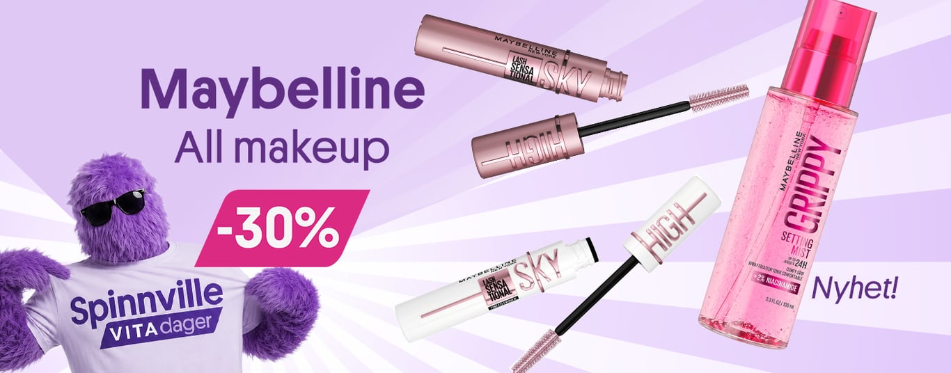 Maybelline all makeup -30%