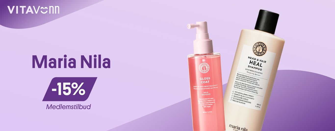 VITA VENN Maria Nila -15% Medlemstilbud