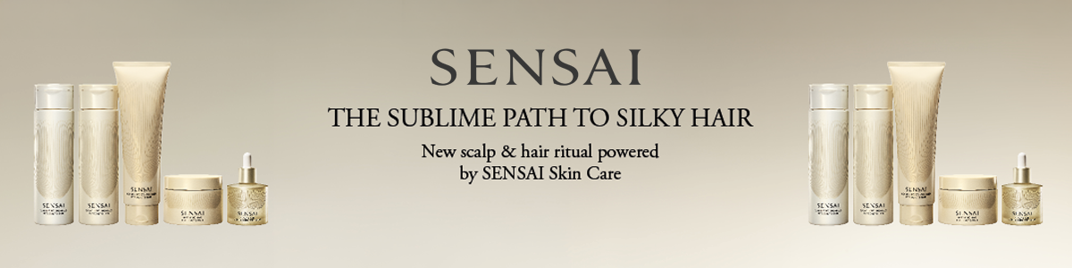Sensai The sublime path to silky hair