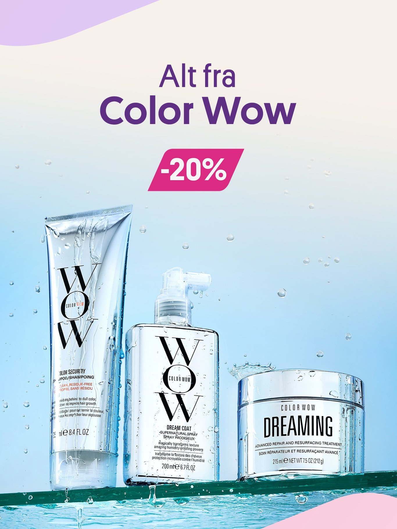Alt fra Color wow 20%