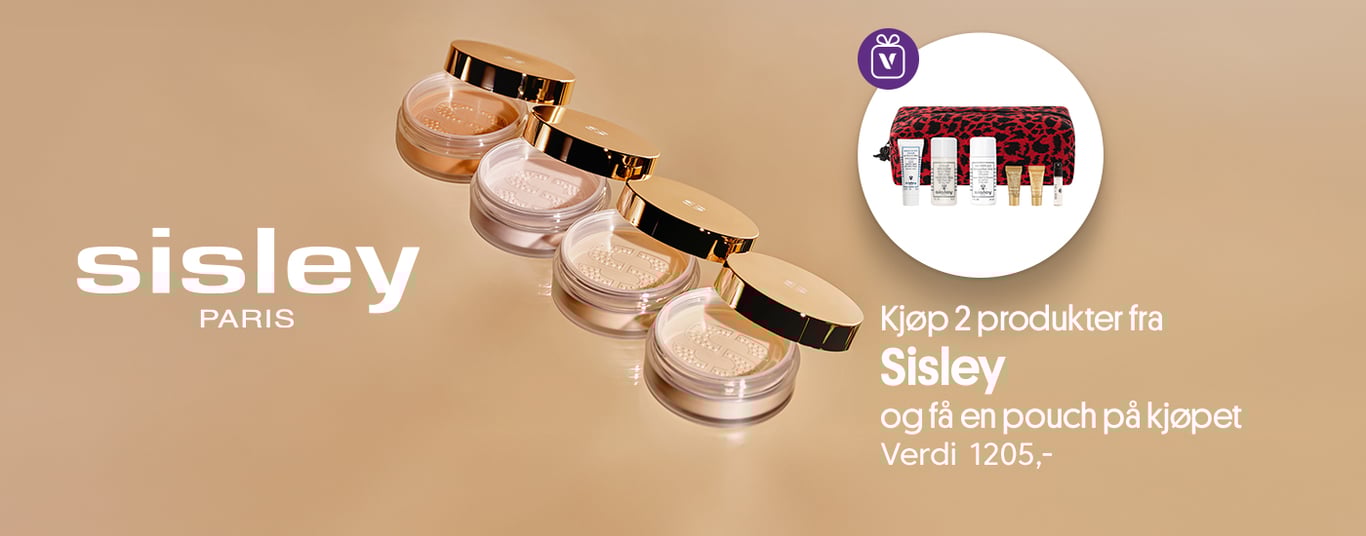 Kjøp 2 produkter fra Sisley og få med en flott gave til verdi av 1205,-