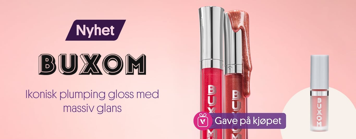 NYHET! BUXOM Ikonisk plumping gloss med massiv glans (Gave ved kjøp)