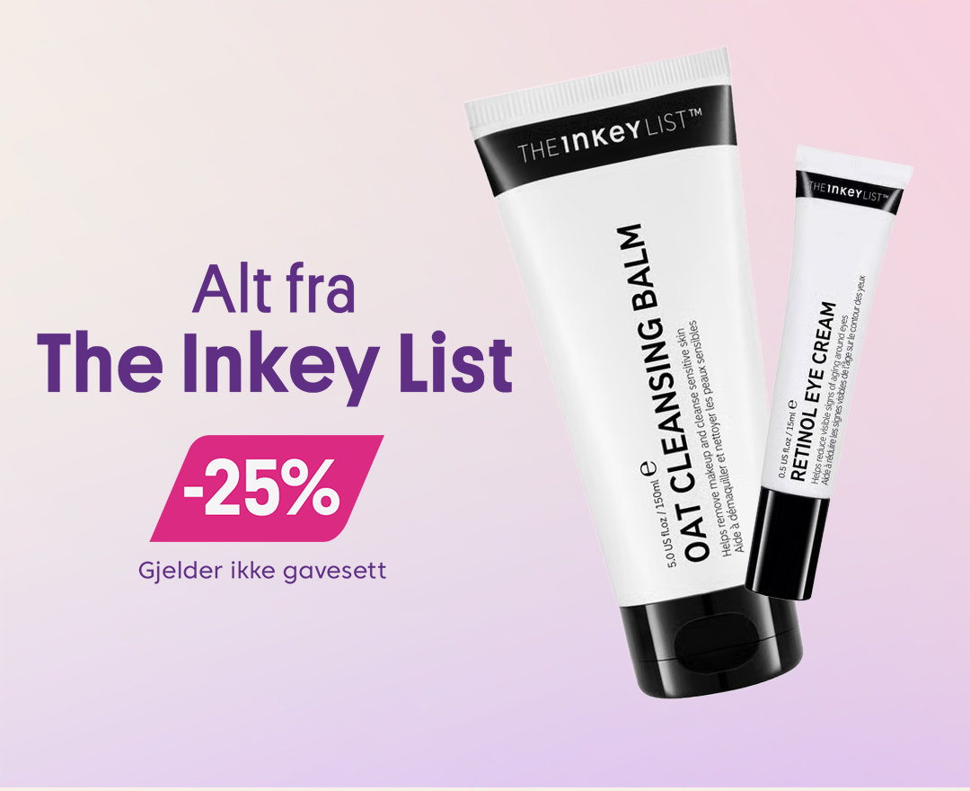 Alt fra The Inkey List -25% (gjelder ikke gavesett)