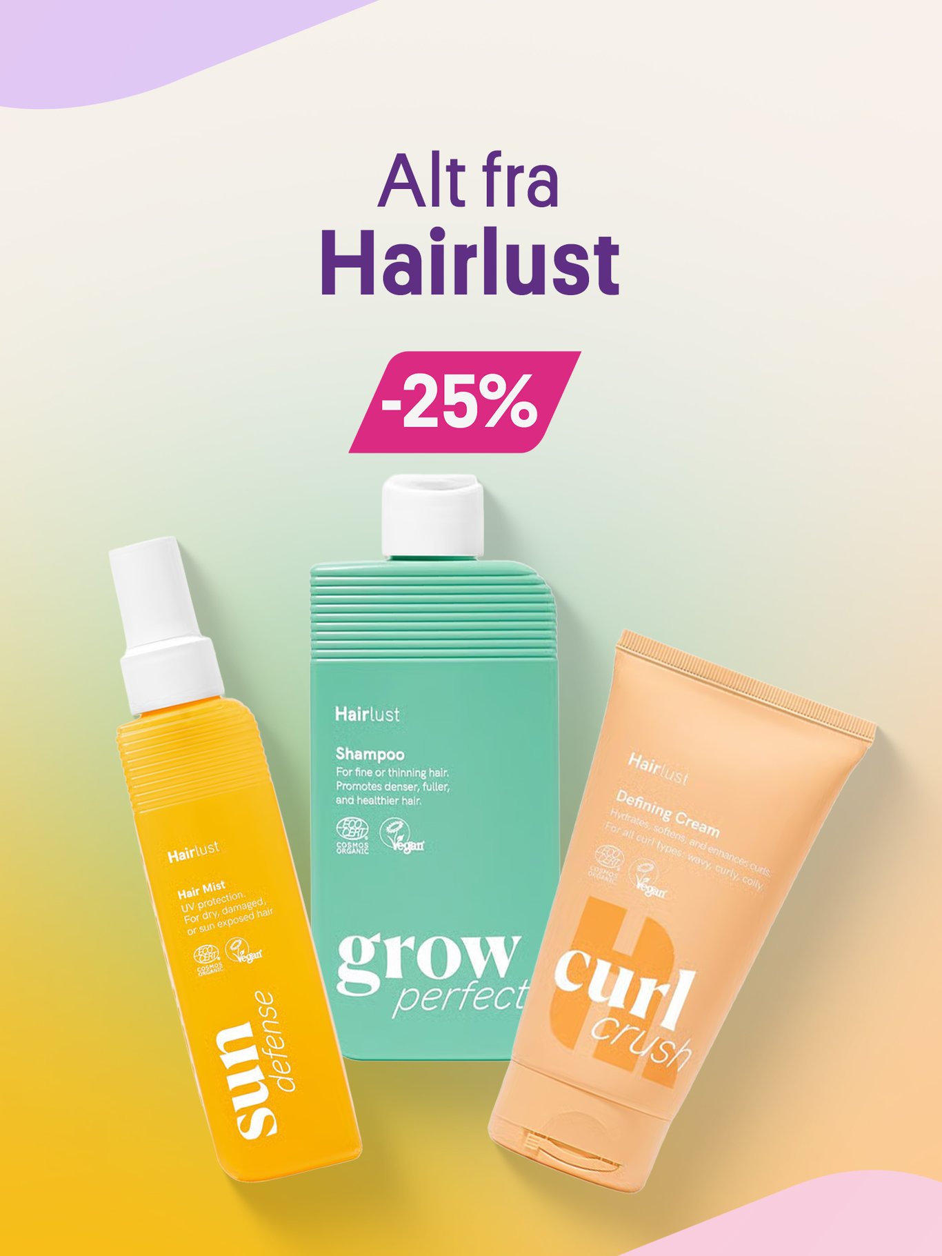 Alt fra Hairlust 25%