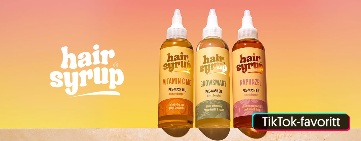 hair syrup TikTok favoritt