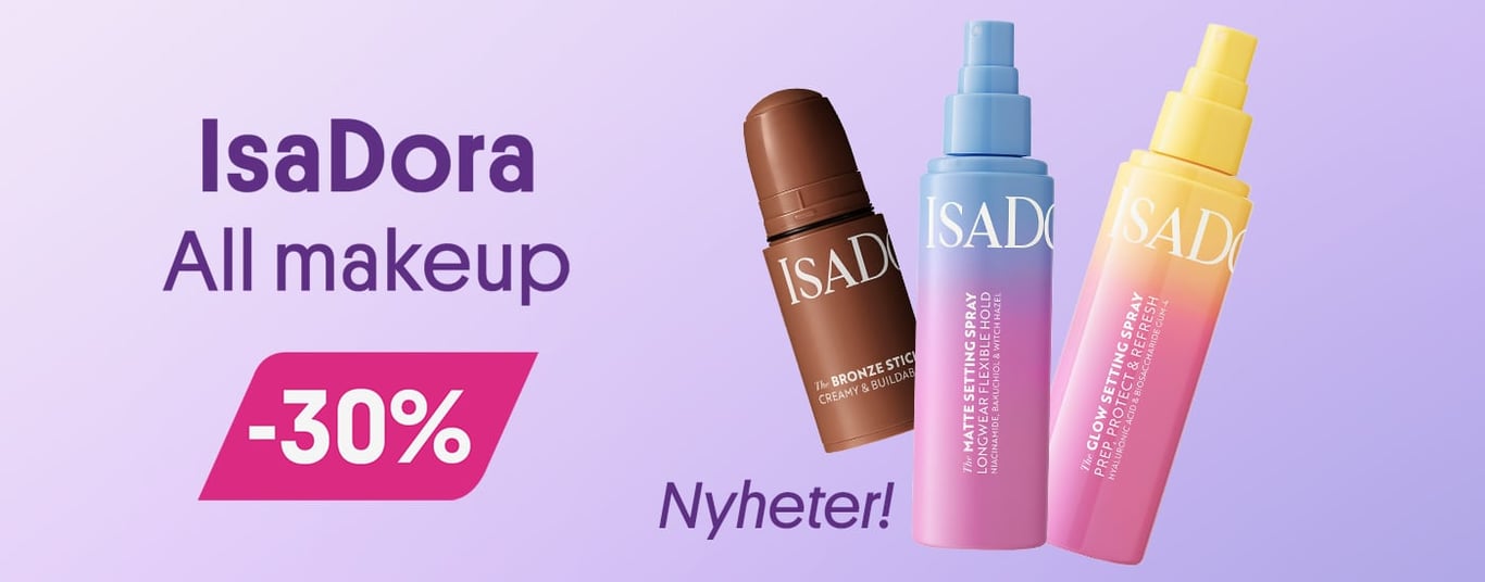 IsaDora all makeup -30% nyheter