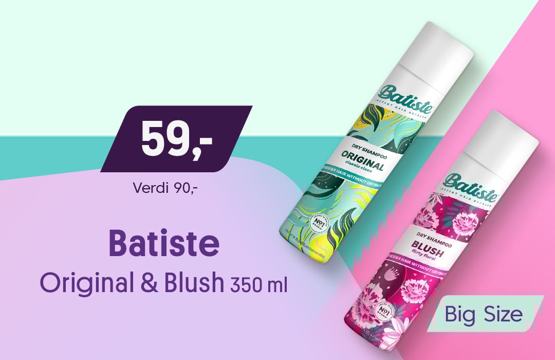 Batiste Big Size til kun 59,-