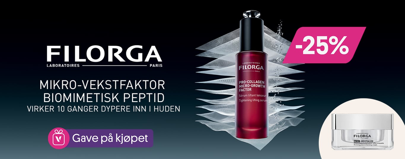 FILORGA: Mikro vekstfaktor biomimetisk peptid - 25% Gave på kjøpet