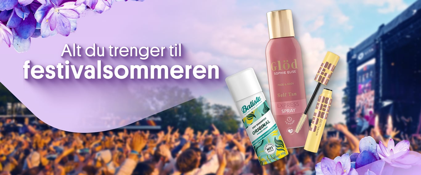 Alt du trenger til festivalsommeren