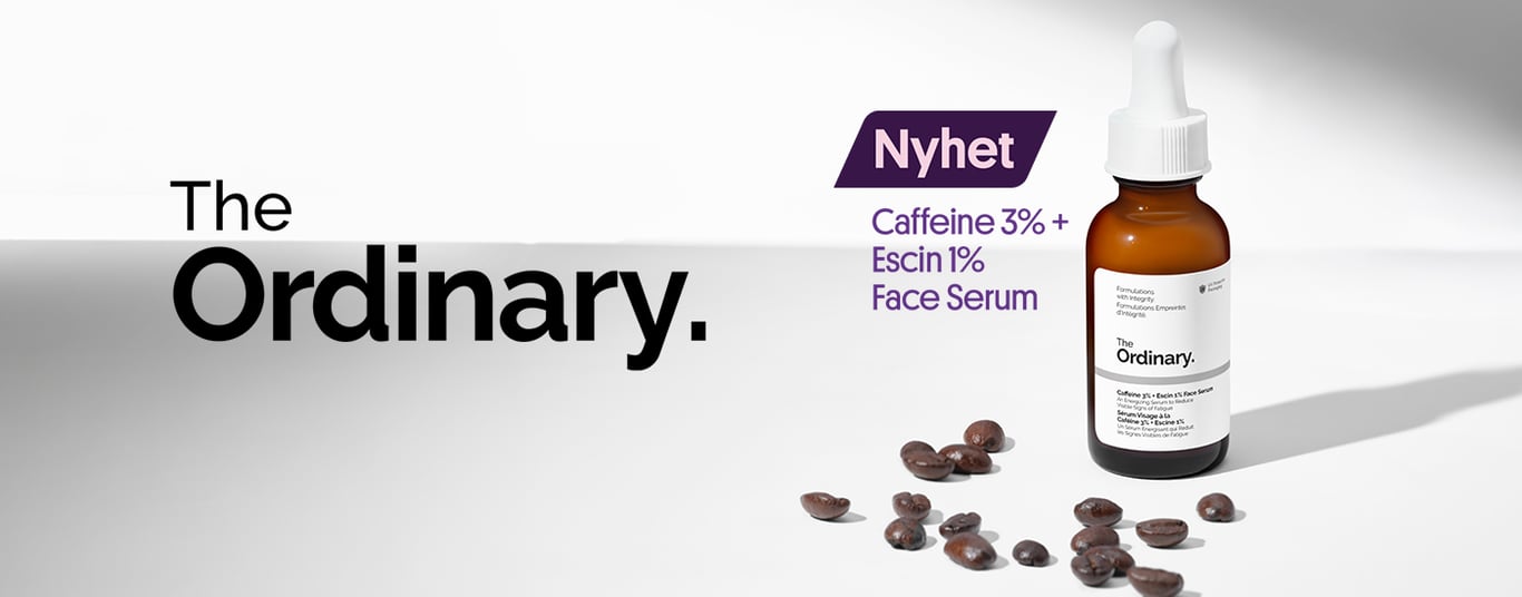 The Ordinary Nyhet Caffeine 3% +Escin 1% Face serum