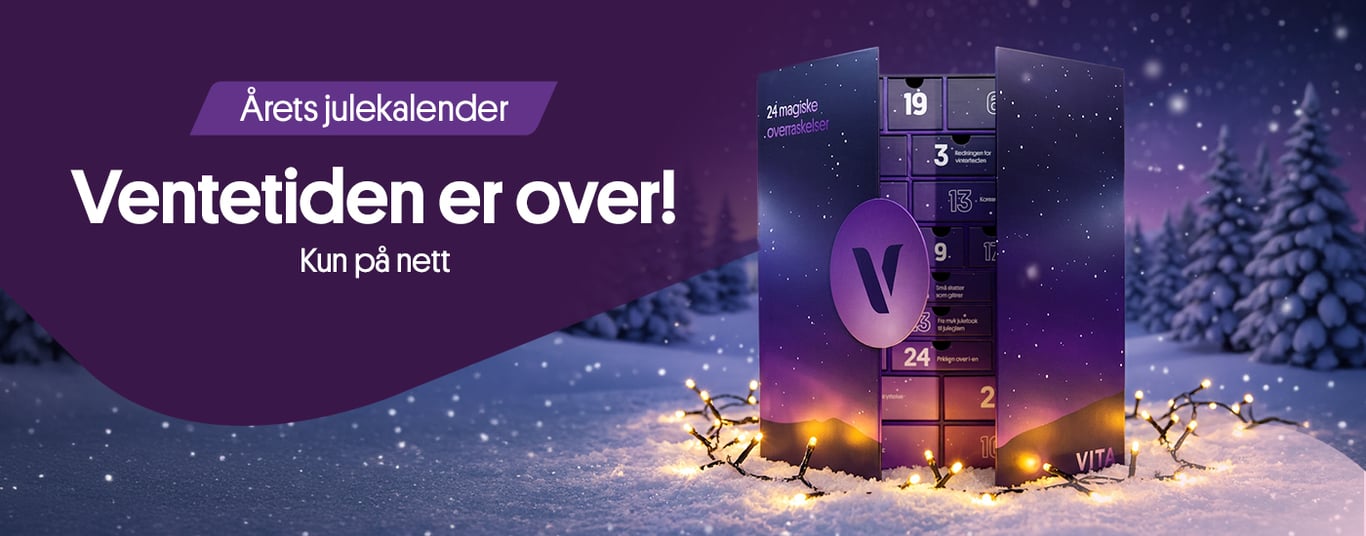 Ventetiden er over! Årets julekalender - kun på nett