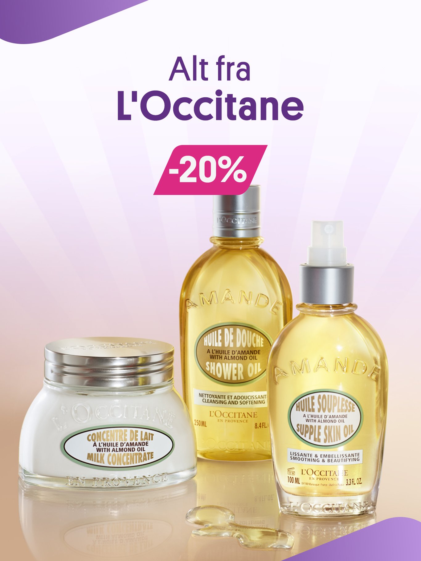 Alt fra Loccitane 20%