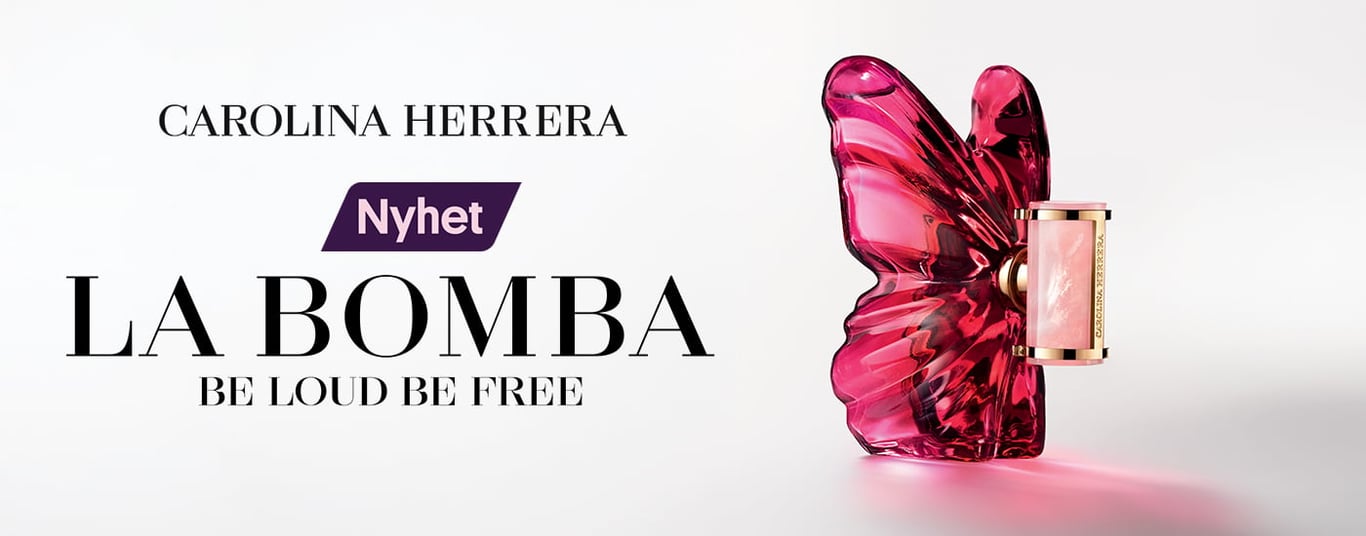 Carolina Herrera nyhet La Bomba Be loud be free