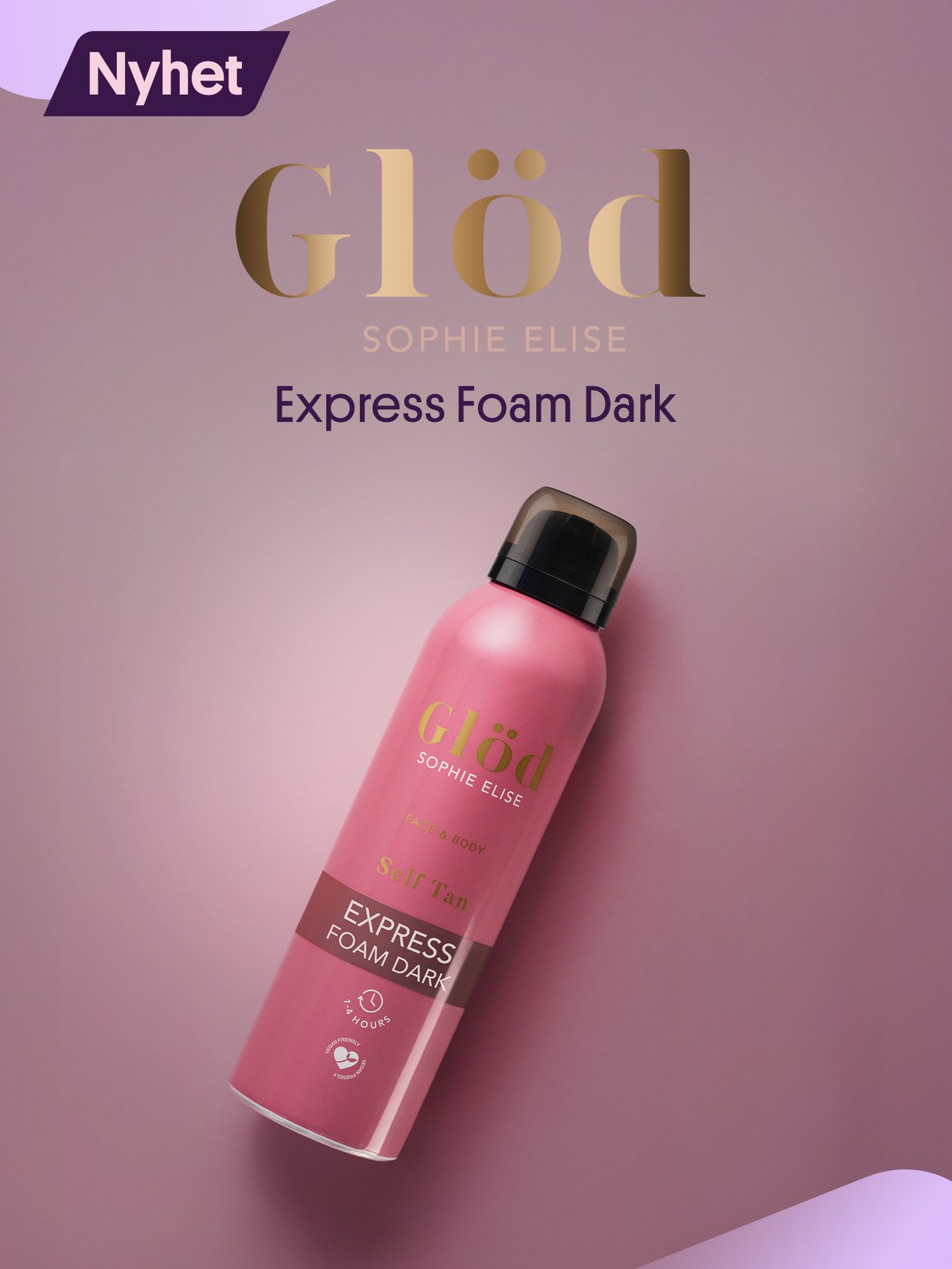 Nyhet fra Glöd! Express Mousse i fargen dark