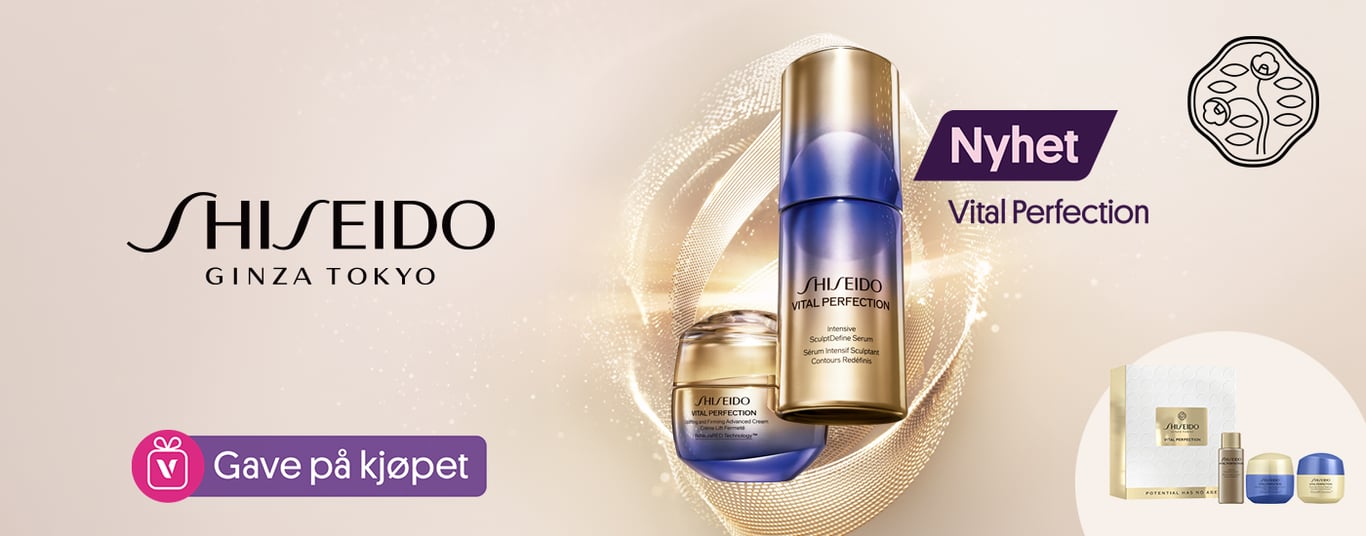 Shiseido - Nyhet Vital Perfection Gave på kjøpet