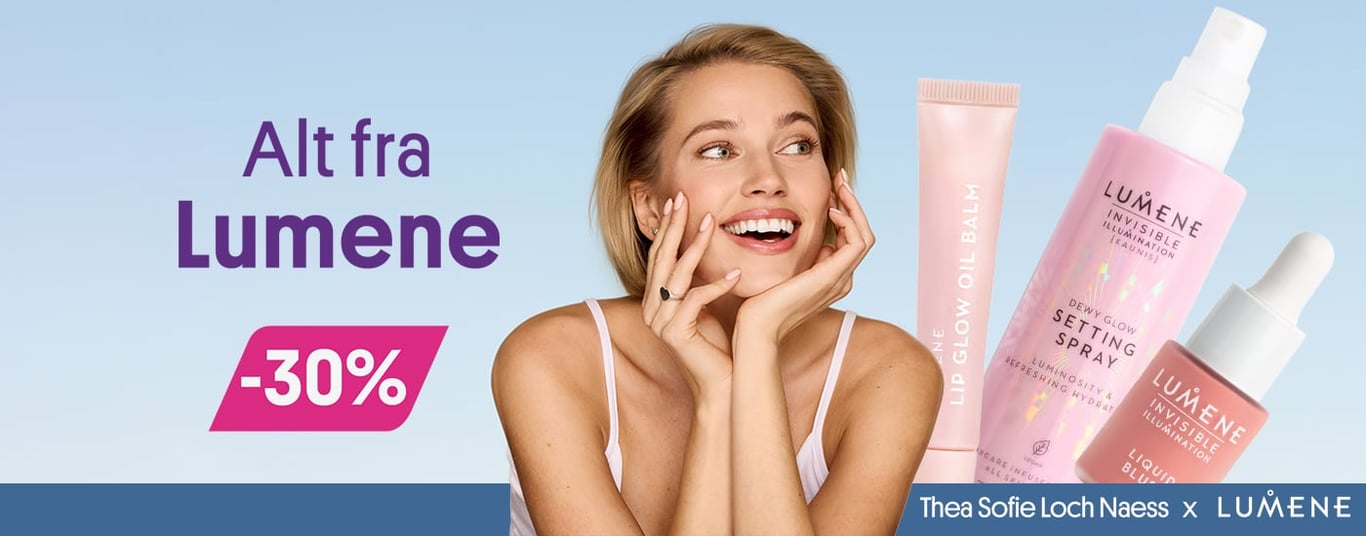 Alt fra Lumene -30% Thea Sofie Loch Næss x LUMENE