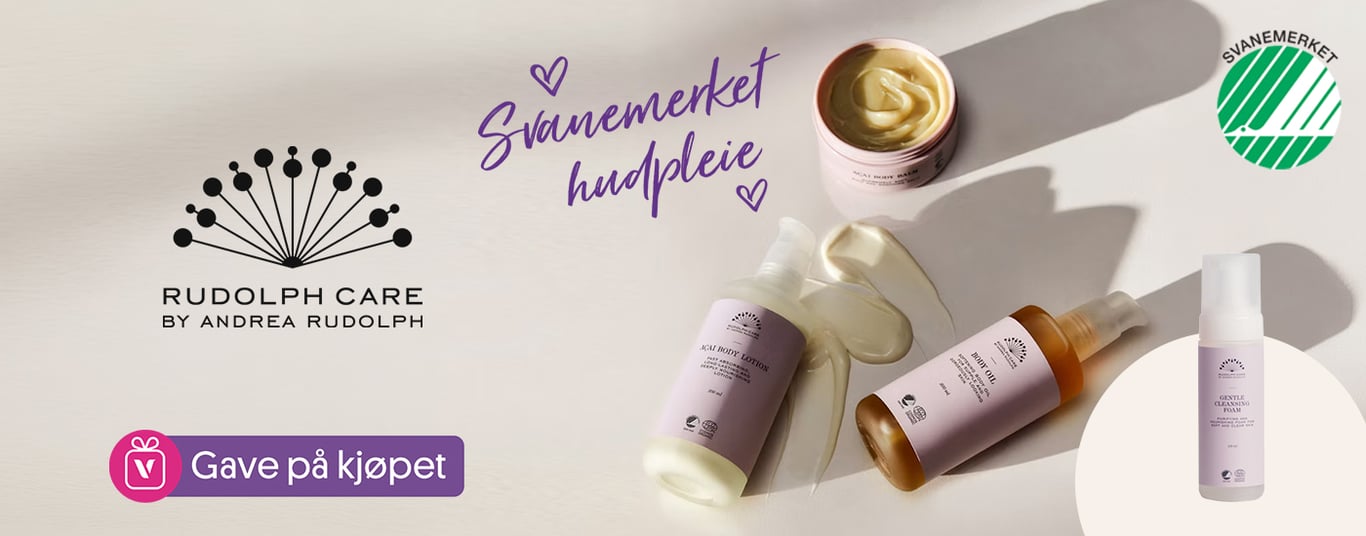 Rudolph care - svanemerket hudpleie Gave på kjøpet