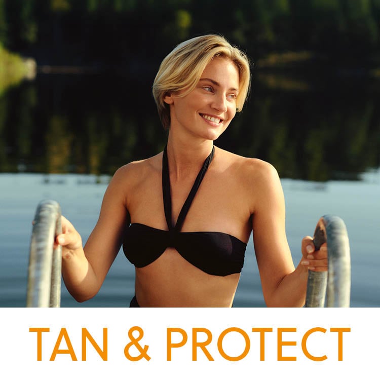 Tan and protect 