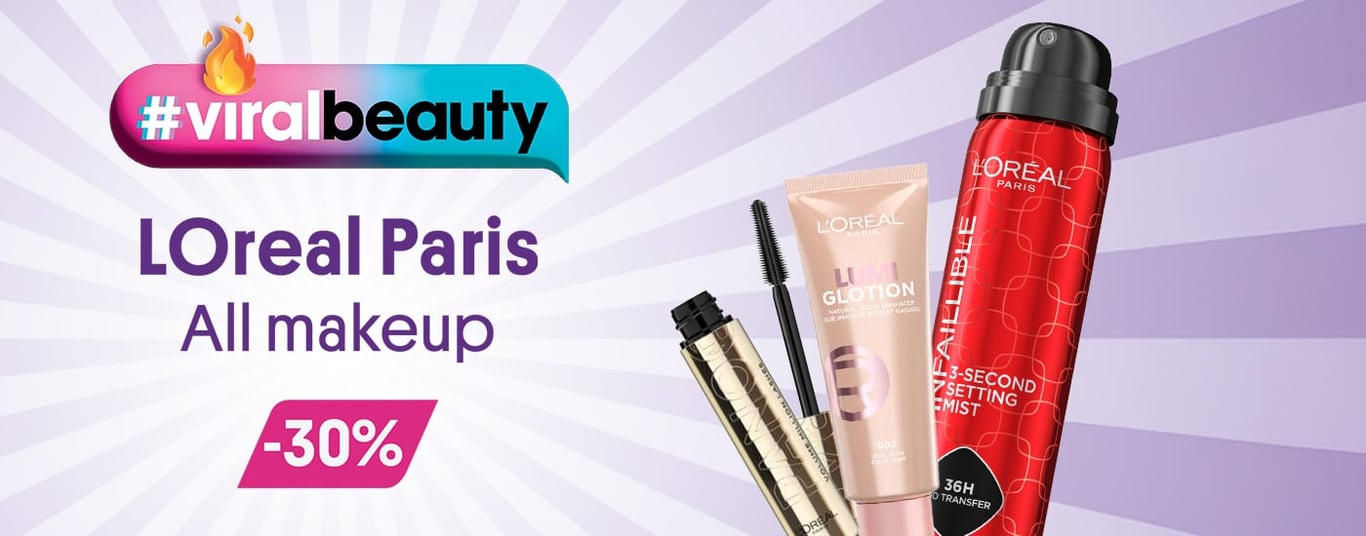 Viral Beauty L'Oreal Paris All makeup -30%