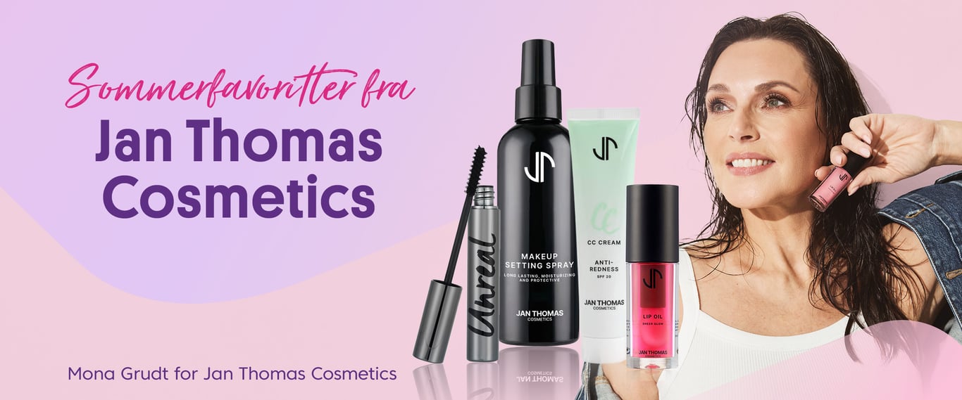 Sommerfavoritter fra Jan Thomas Cosmetics